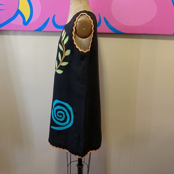 Moschino Cheap Chick Rick Rack Heart Linen Dress - Picture 9 of 14